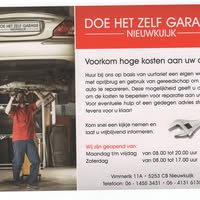 Doe het zelf garage Nieuwkuijk