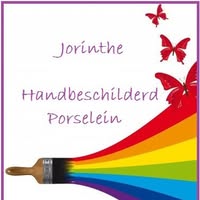 Jorinthe handbeschilderd Porselein