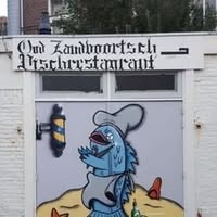 oud zandvoortsch vischrest De Meerpaal