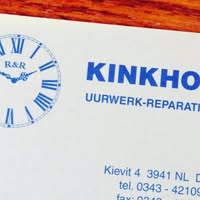 R & R Kinkhorst uurwerkreparatie-atelier